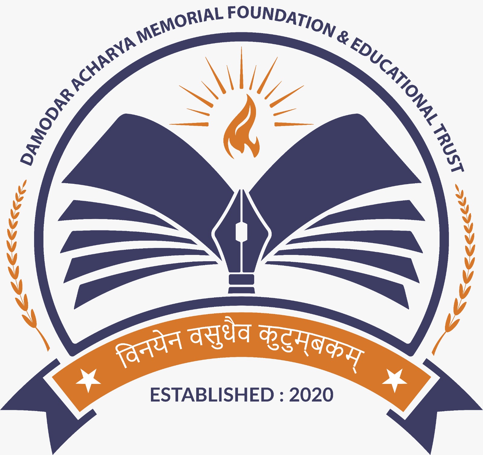 Damodar Acharya Logo